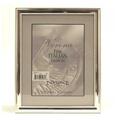 Blueprints 4x5 Metal Picture Frame Silver-Plate with Delicate Beading BL92306
